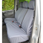 Fiat Scudo Van 2007-2016 Driver And Double Passenger Seat Covers - Grey
